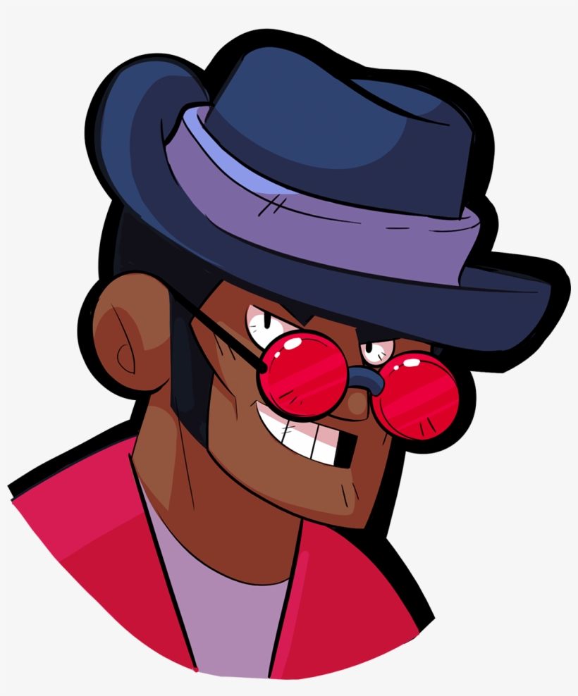 Brock Portrait - Brawl Stars Png, transparent png download