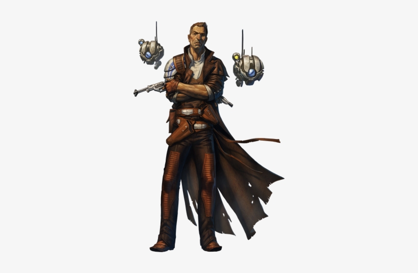 37992249 - Star Wars Human Bounty Hunters, transparent png download