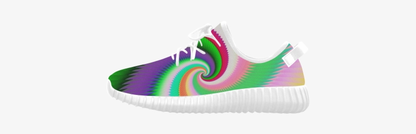 Colorful Spiral Dragon Scales Grus Women's Breathable - Nike Free, transparent png download