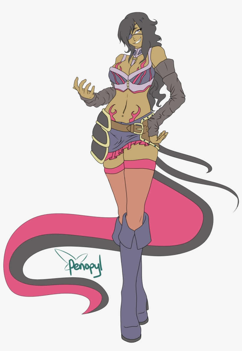 Salazzle Gijinka, transparent png download