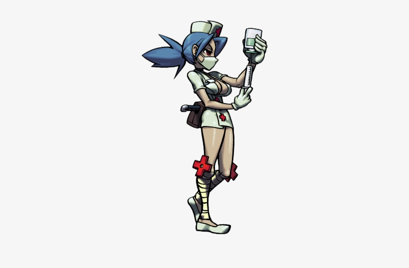 Valentine Skullgirls - Valentine Red Crosses Skullgirls, transparent png download