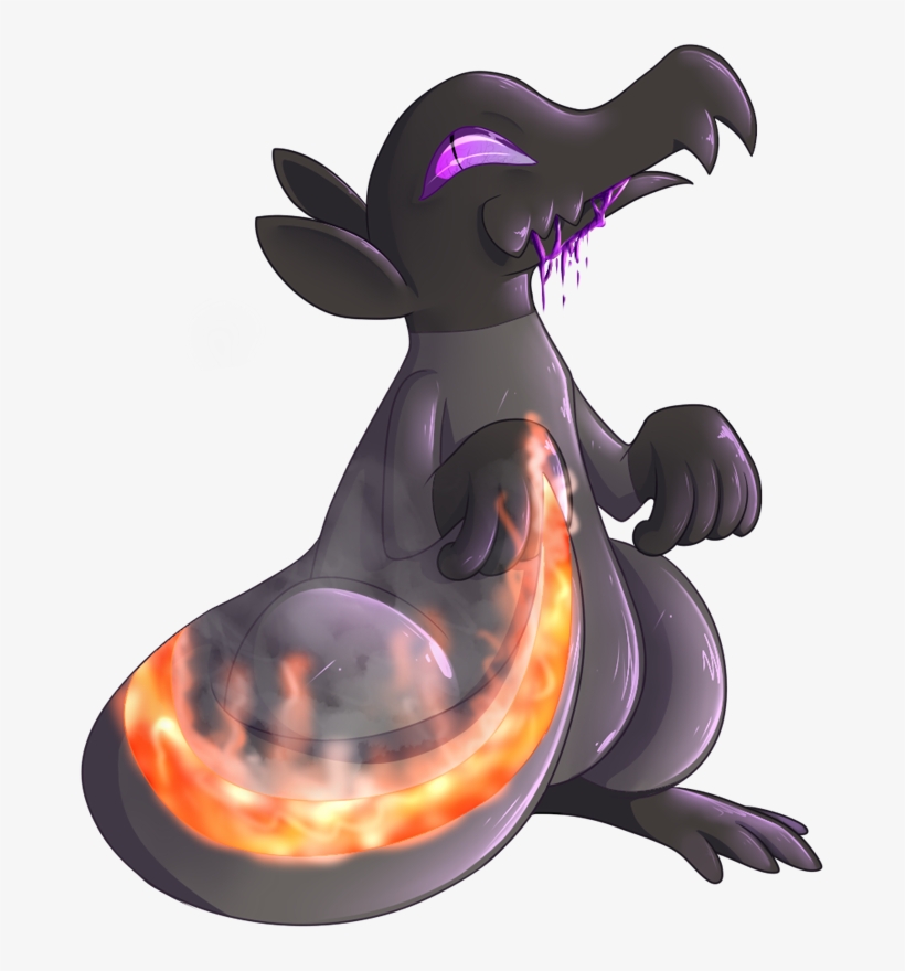 Important Notice Pokemon Shiny-salandit Is A Fictional, transparent png download