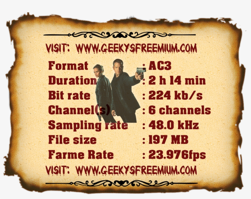 Www - Geekysfreemium - Com - Jason Bourne Hindi - New Martinsville Regatta History, transparent png download