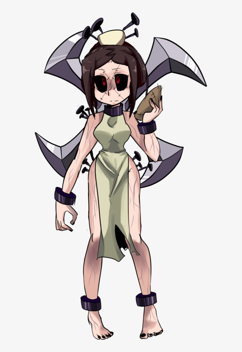 Skull Girls-painwheels By Newjm On Deviantart Inspiracional, - Skull Girl Painwheel, transparent png download