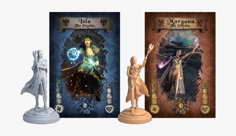 Isla & Morgana - Action Figure, transparent png download