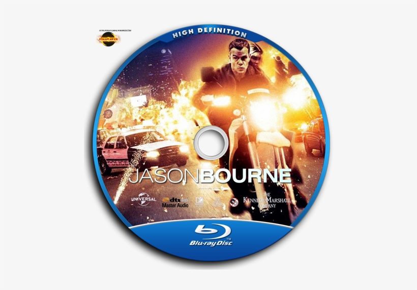 Jason Bourne 2016 Label Blu Ray V4 - Jason Bourne Dvd Bluray, transparent png download