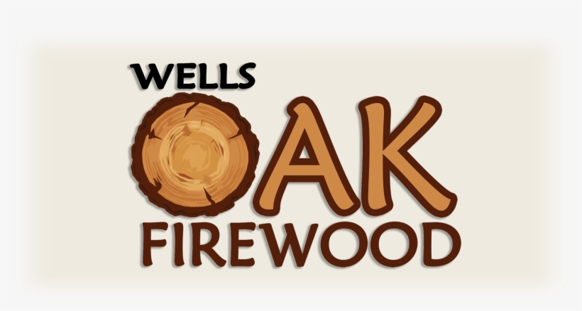 Wells Oak Firewood - Firewood Logo, transparent png download