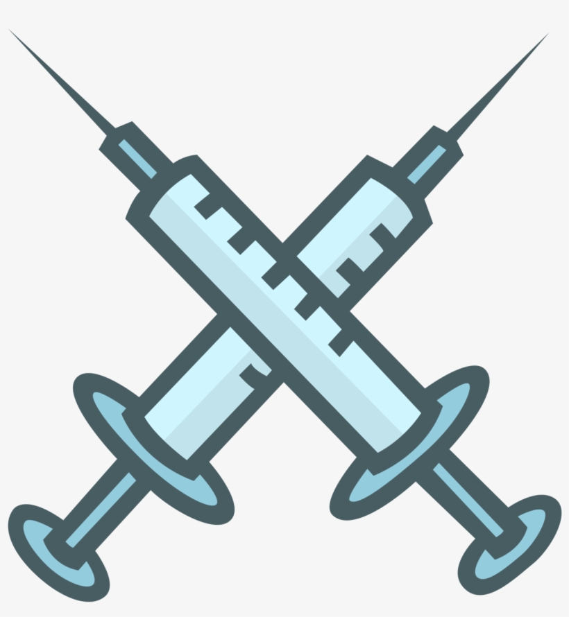 There Are Actually So Much For The Ending Of The Era - Cartoon Syringe, transparent png download