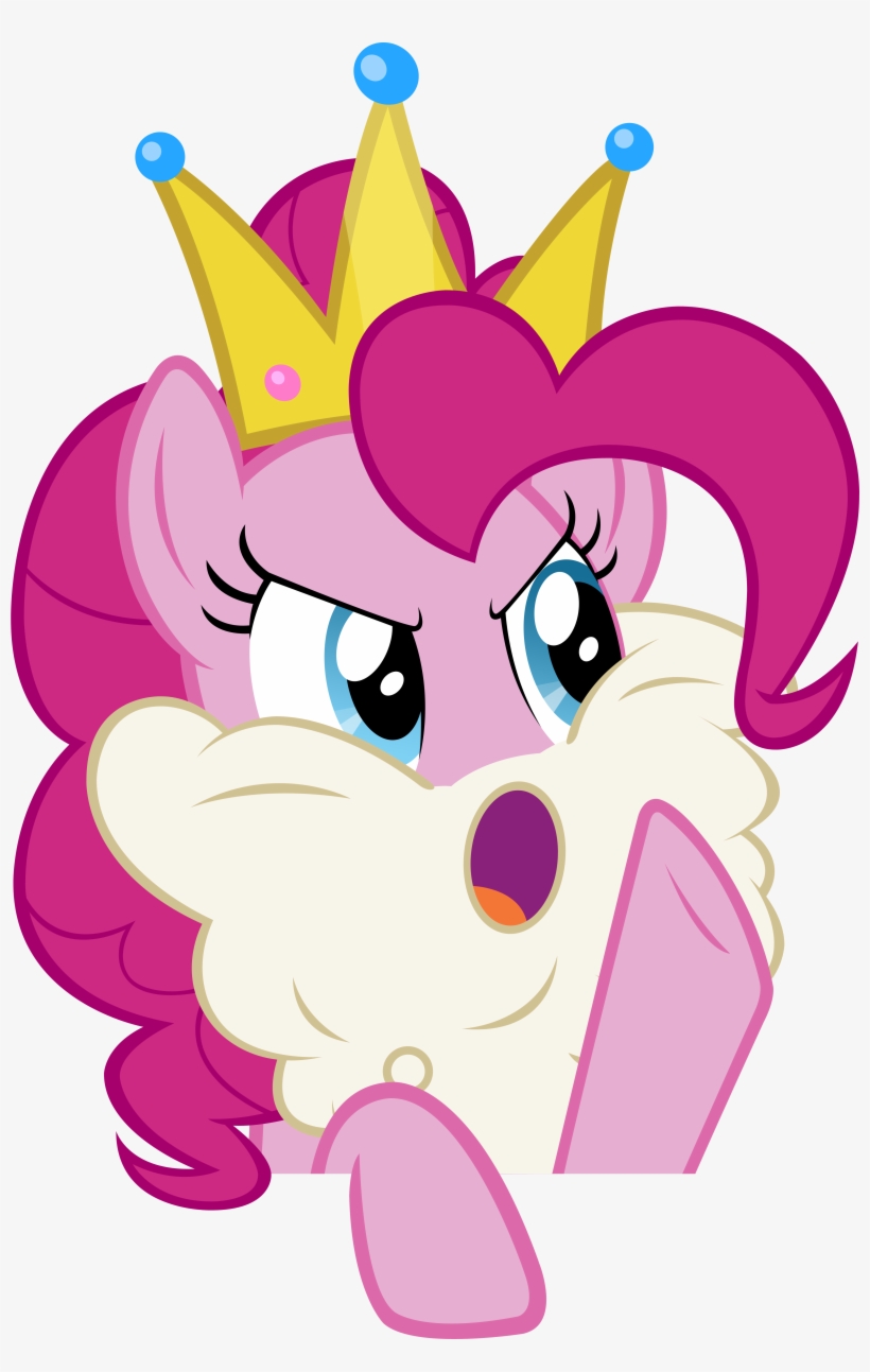 Pinkie Pie Twilight Sparkle Pink Nose Clip Art Purple - Пинки Пай В Короне, transparent png download