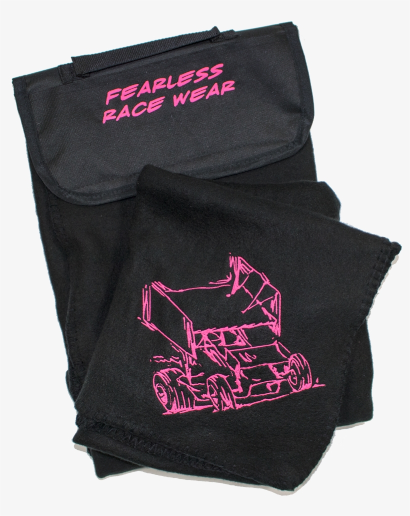 Midget Car Embroidered Roll Up Fleece Blanket, transparent png download