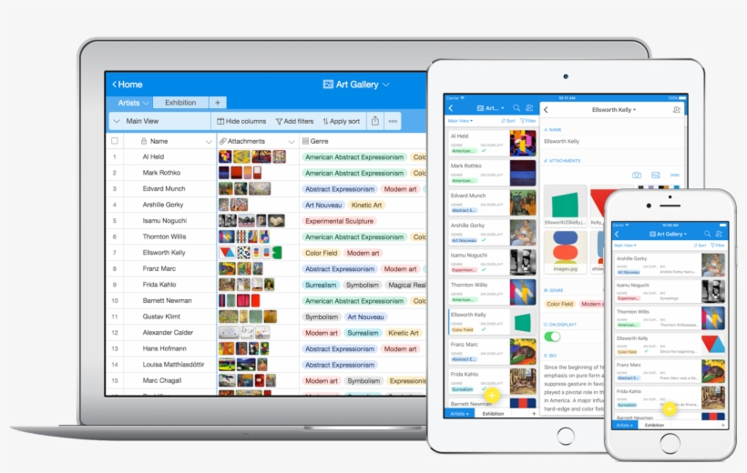 A Spreadsheet On Steroids - Airtable Android App List View, transparent png download