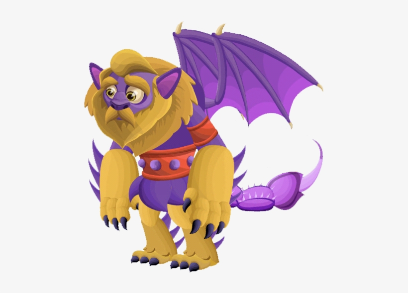 Adult-manticore - Tiny Castle Manticore, transparent png download