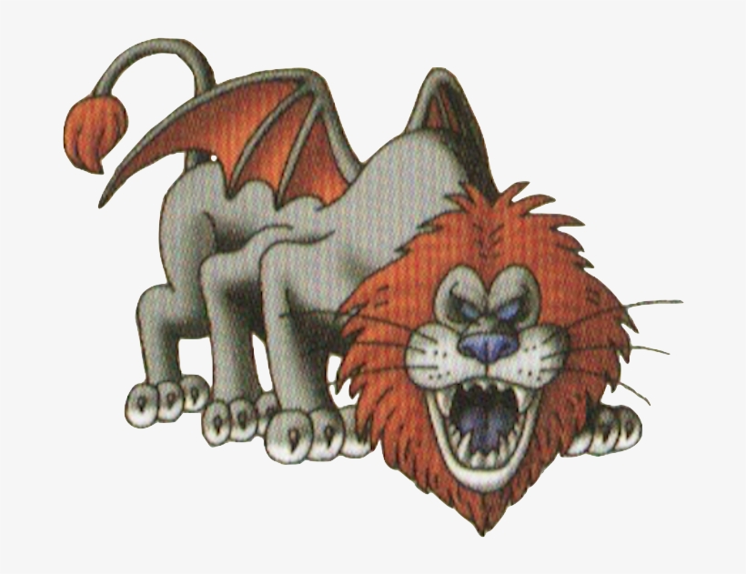 Manticore - Dragon Quest, transparent png download