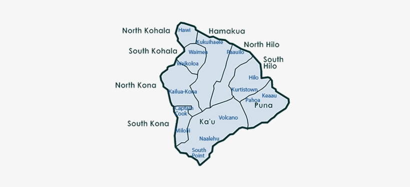 Image Of Interactive Big Island Map, On Behalf Of Parks - Hawaii, transparent png download