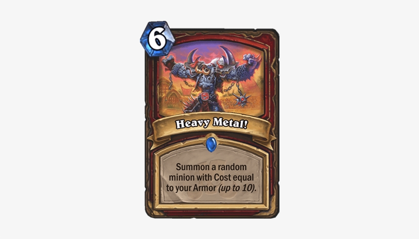 Heavy Metal Card - Rastakhan Rumble Hearthstone Cards, transparent png download
