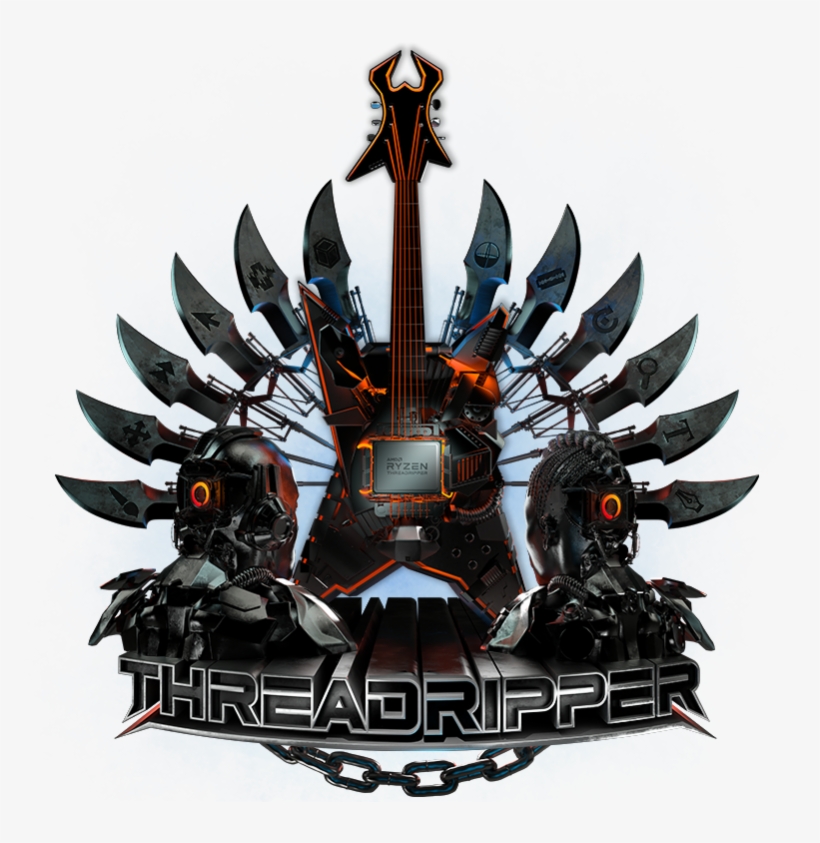 2nd Gen Amd Ryzen Threadripper Processor - Threadripper 2 Heavy Metal, transparent png download