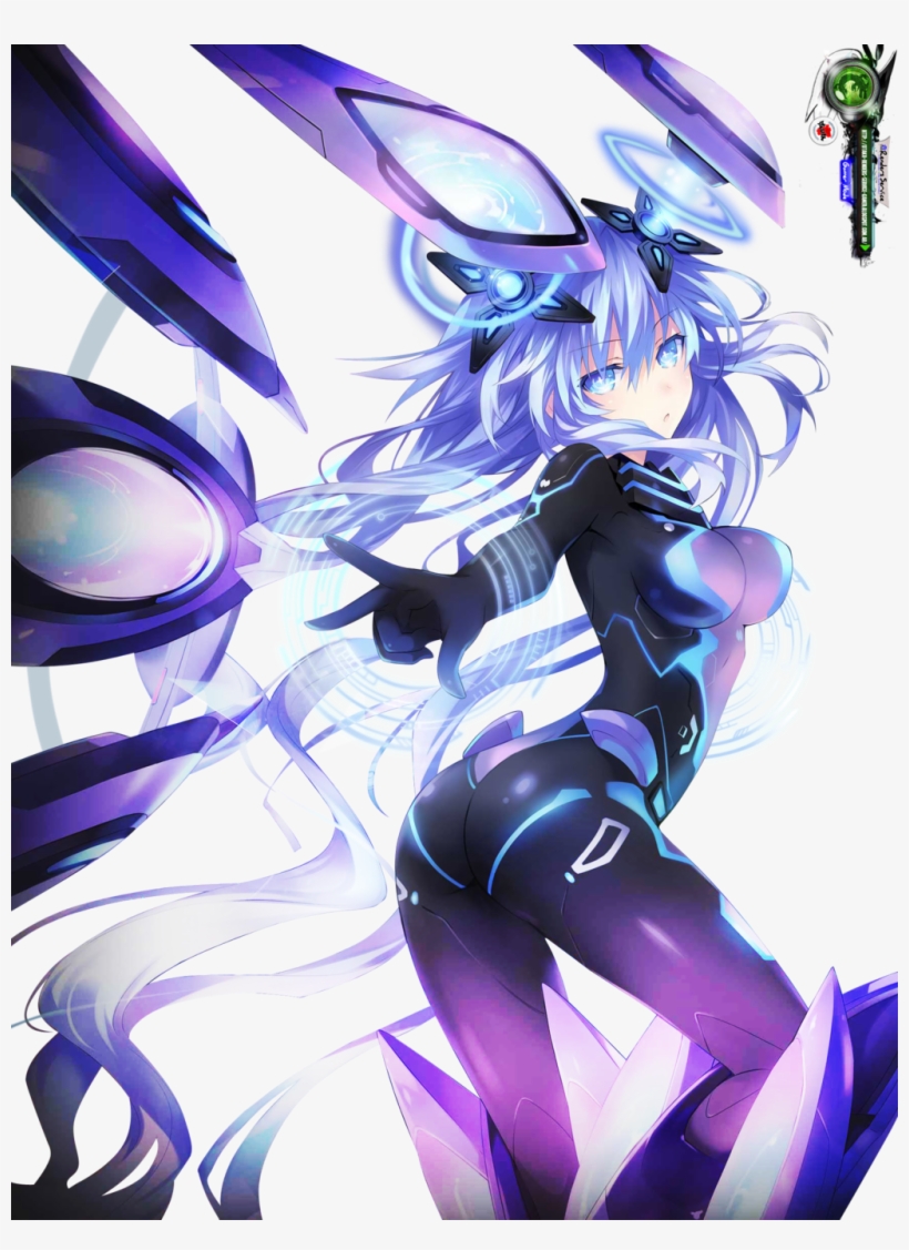 Neptunia Purple Heart Mega Awesome Godness Vii Png - Megadimension Of Neptunia Vii Purple Heart, transparent png download