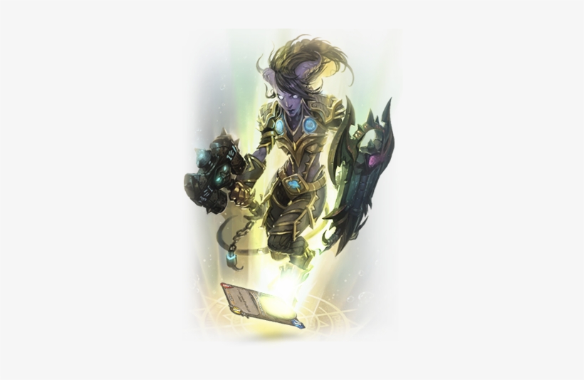 21 Oct 2015 - Wow Draenei Paladin Art, transparent png download