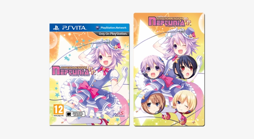 Nis America Gets Monday Off With A Pop, Showing Off - Hyperdimension Neptunia Producing Perfection (psvita), transparent png download