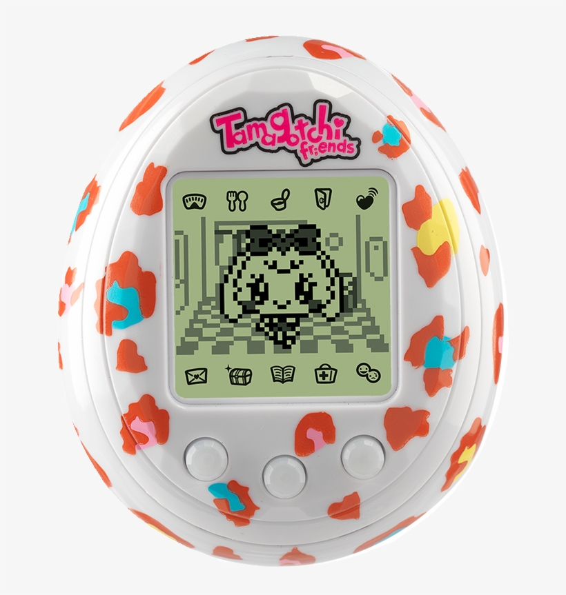 Leopard Egg - Tamagotchi Friends - Pink Heart, transparent png download