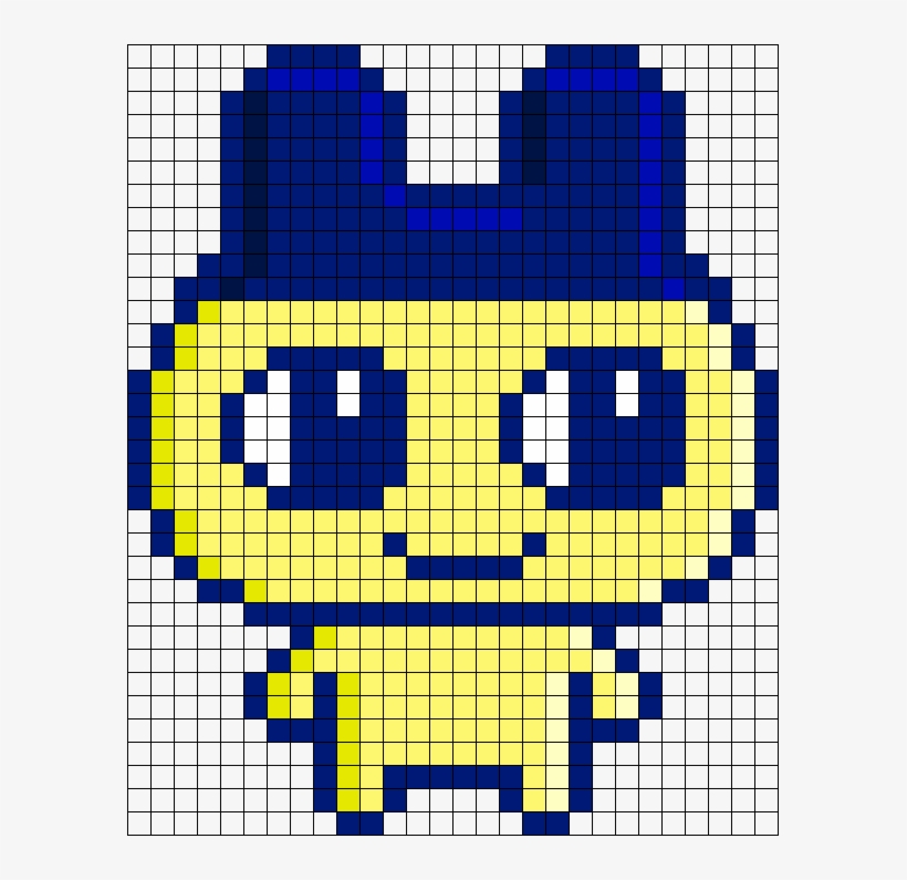 Tamagotchi Mametchi Large Perler Bead Pattern / Bead - Mametchi Tamagotchi, transparent png download