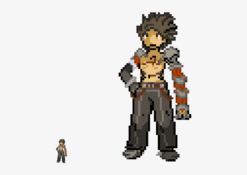 Ravenelsword - Elsword Raven Sprite, transparent png download