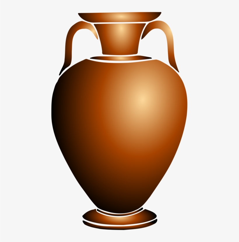 Vase Urn Ceramic Pottery - Urn Clipart, transparent png download