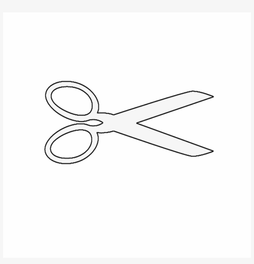 Tijera Png - Pair Of Scissors Clip Art, transparent png download