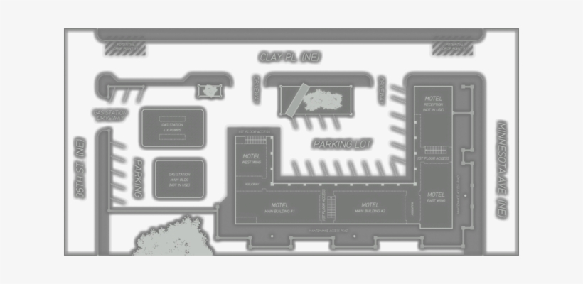 Hm Day1 Motel Blueprints - Motel Blueprints, transparent png download