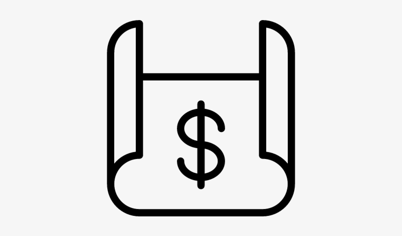 Dollar Blueprints Vector - Cash Sign Png, transparent png download