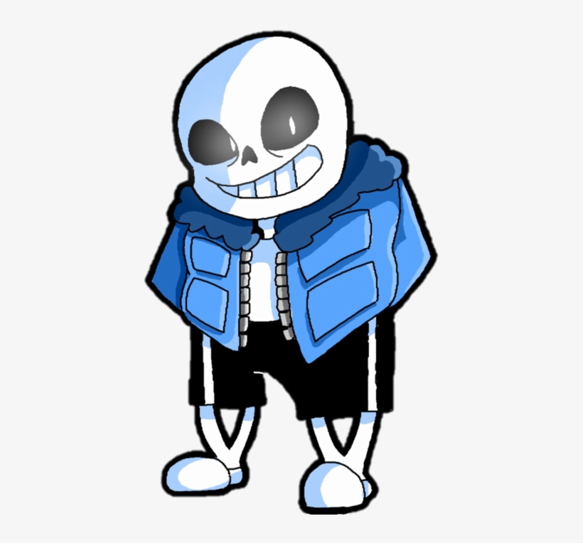 Sans From Undertale V 2 By Deawsomeguy534-d9kt08i - Cartoon, transparent png download