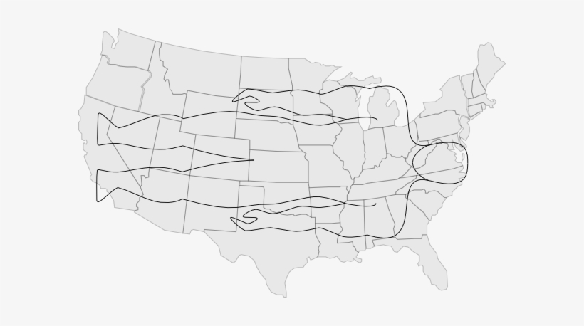 How To Set Use Usa Map With Man Shape Lying On It Clipart, transparent png download