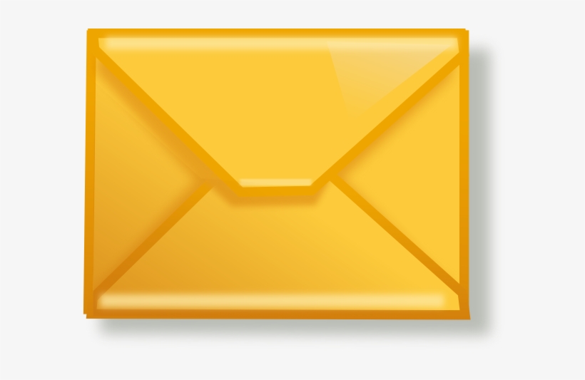 Clip Art At Clker Com Vector Online - Sobre Amarillo Png, transparent png download