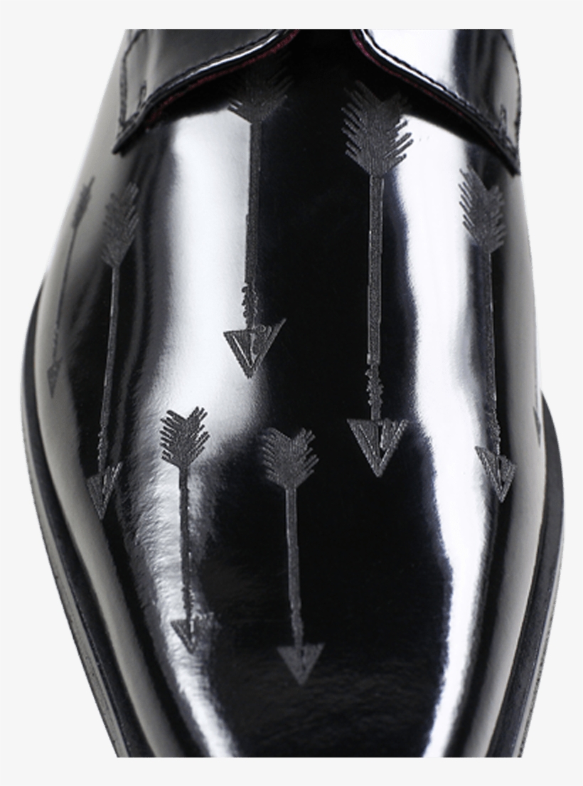 Derby Shoes Mark 5 Brush Black Lasercut Arrow New Hrs - Derbies Melvin & Hamilton Mark 5 Brush Black Lasercut, transparent png download