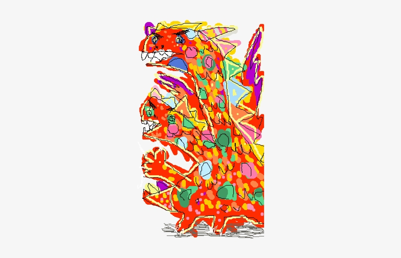 Graffiti-dragon - Creative Arts, transparent png download