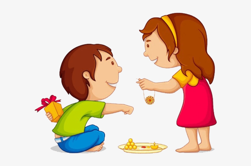 Raksha Bandhan Transparent Background Png - Raksha Bandhan Vector Png, transparent png download
