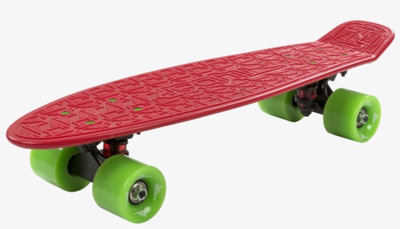 22" Plastic Complete Skateboard - Plastic Skateboard, transparent png download