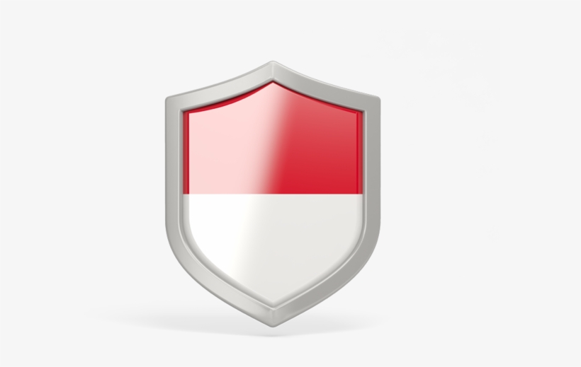 Indonesia Flag Shield Png, transparent png download