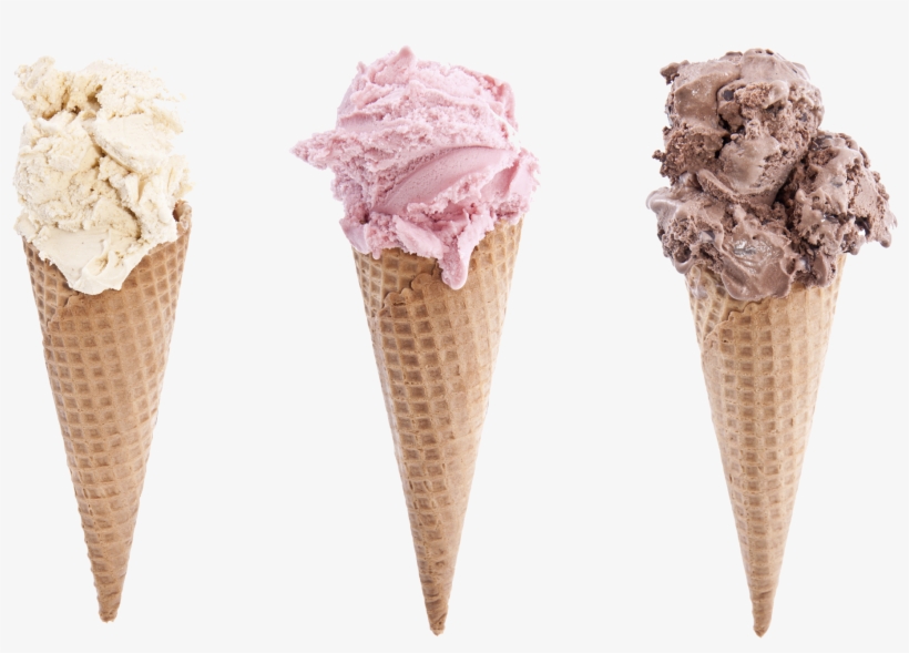 Waffle Cone Png Download Image - Ice Cream 1 Scoop, transparent png download