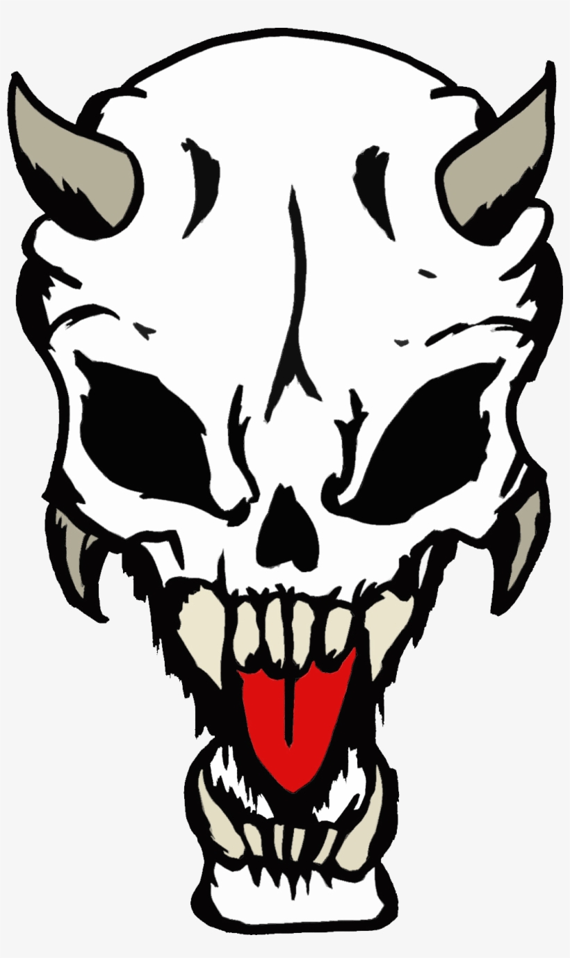 Devil Skull Clip Art, transparent png download