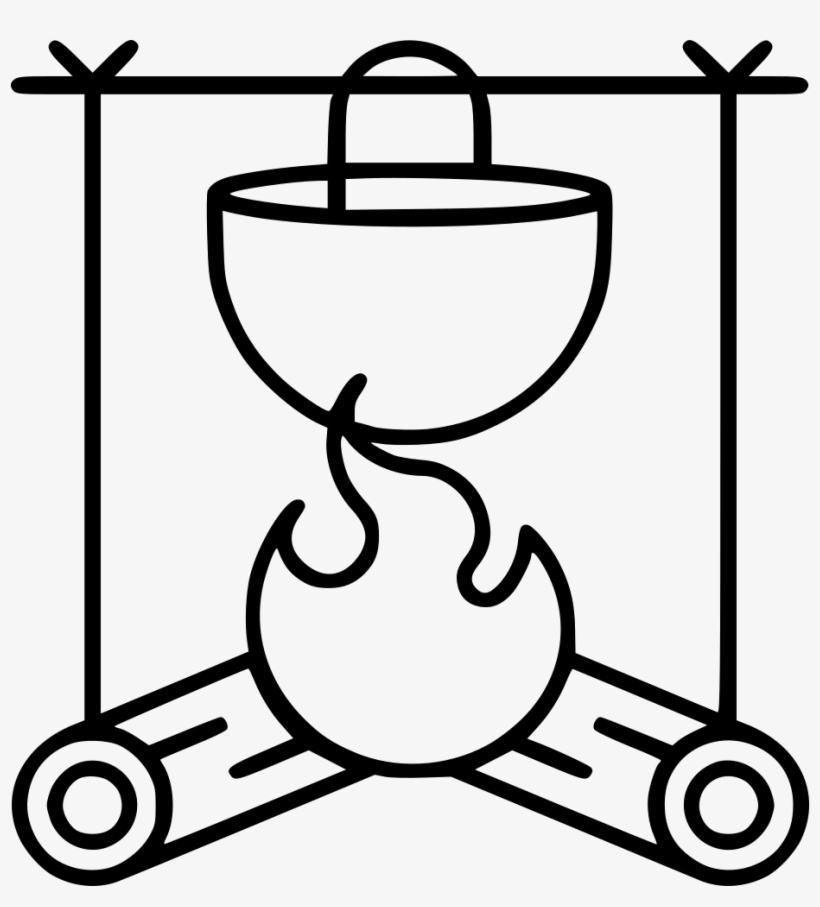 Fire Bonfire Campfire Comments - Clip Art, transparent png download