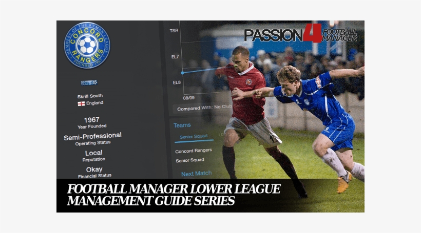Football Manager Lower League Management Guide Save - Football Manager 2016, transparent png download