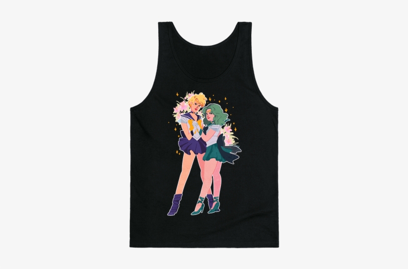 Sailor Neptune & Sailor Uranus Tank Top - Pride Quotes Lgbt, transparent png download