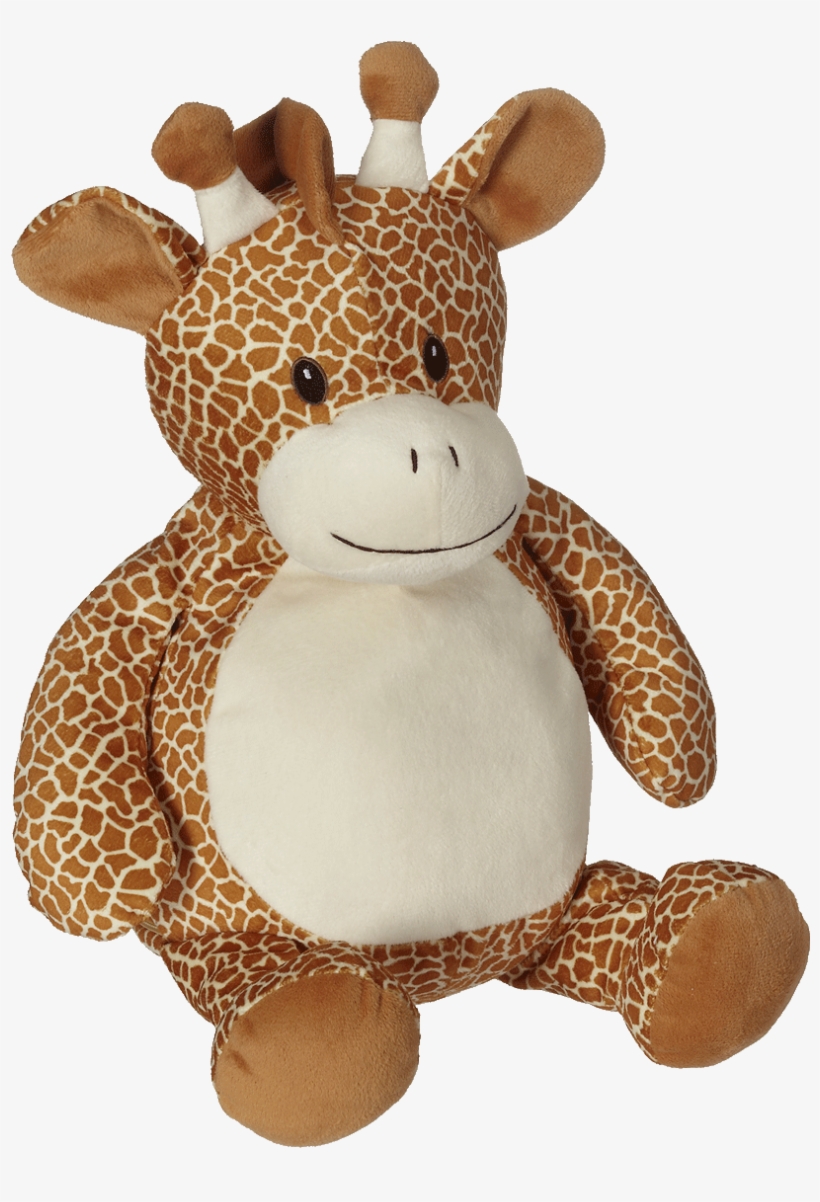 Gerry Giraffe - Embroider Buddy Giraffe, transparent png download