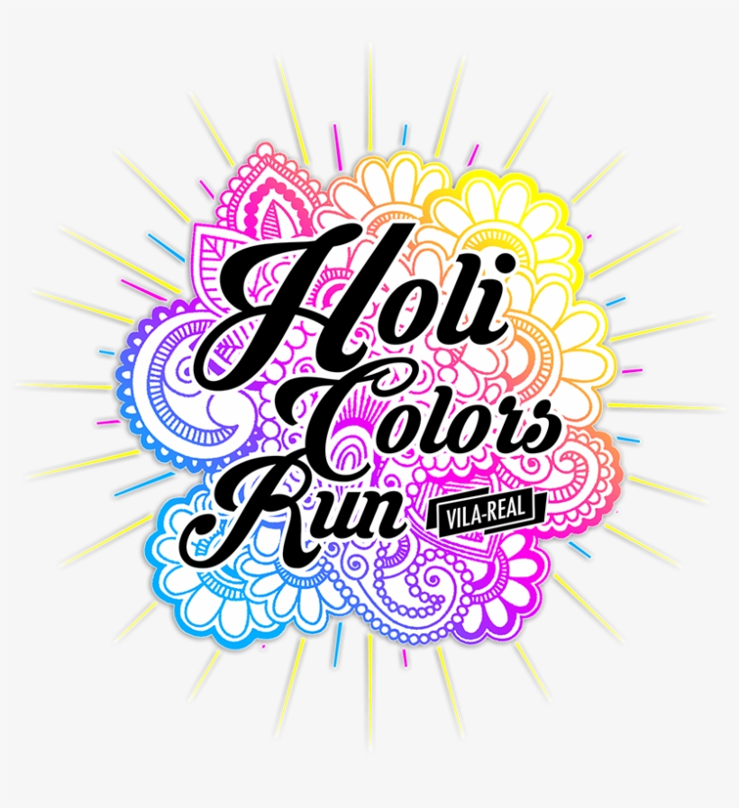 Holi Colors Run - Creamy Henna Throw Blanket, transparent png download
