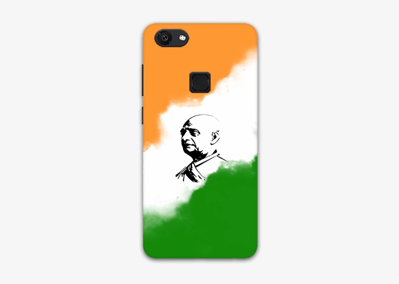 Sardar With Indian Tricolor Vivo V7 Mobile Back Case - Mobile Phone, transparent png download