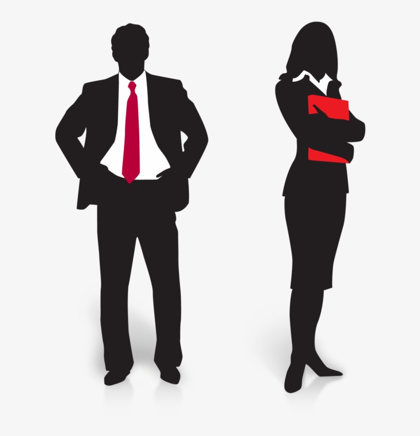Businesswoman Silhouette Images Reverse Search - Leader Silhouette Png, transparent png download