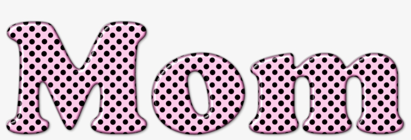 Image Stock I Love You Mom Clipart - Word Mom Png, transparent png download