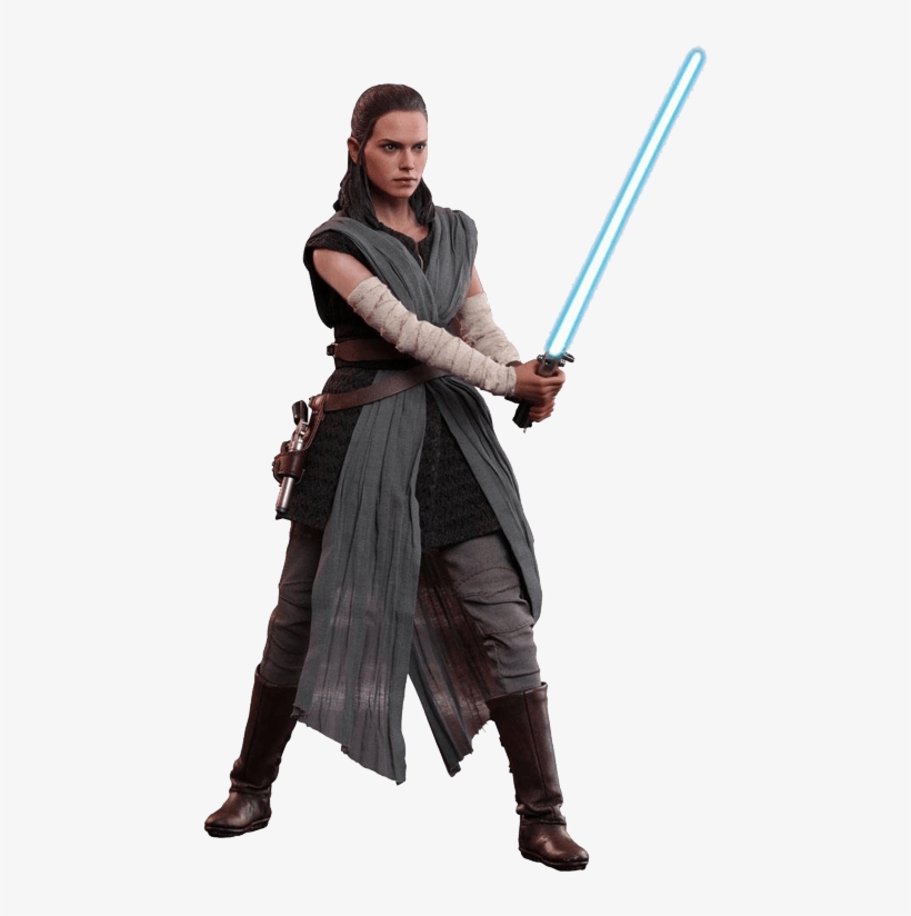 Rey - Rey Jedi Training, transparent png download