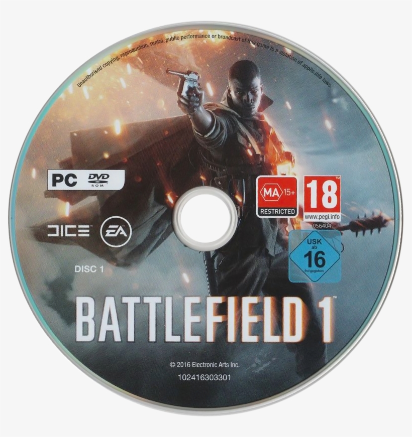 Battlefield - Battlefield 1 [pre-owned] Ps4, transparent png download